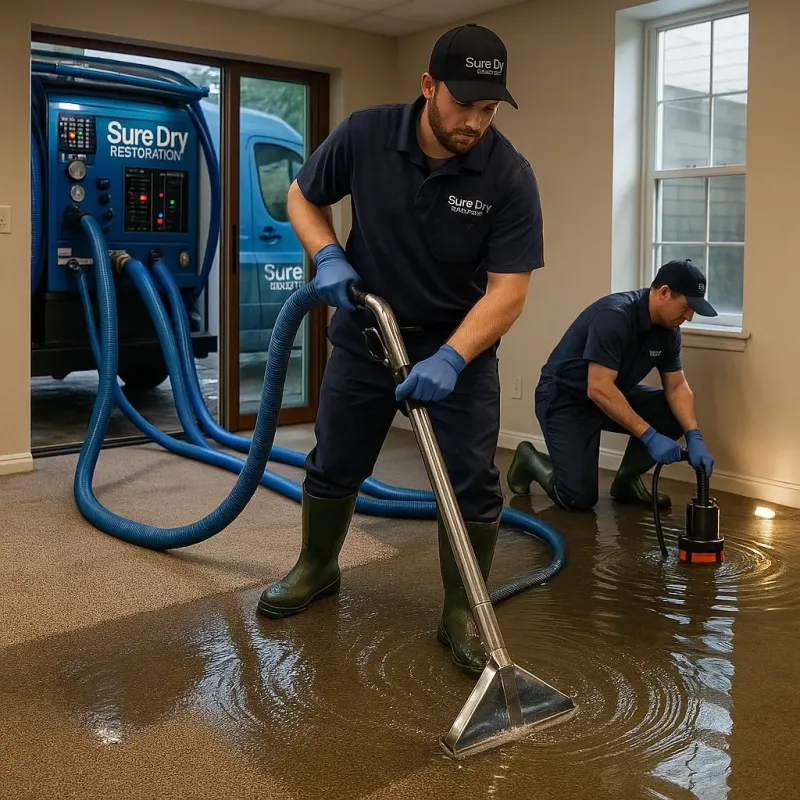 Water Extraction and Removal process in Lake Lorraine, FL